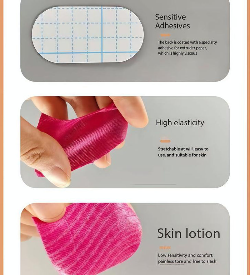 Mouth Tape- black, for improved breathing, sleep, jawline, &  